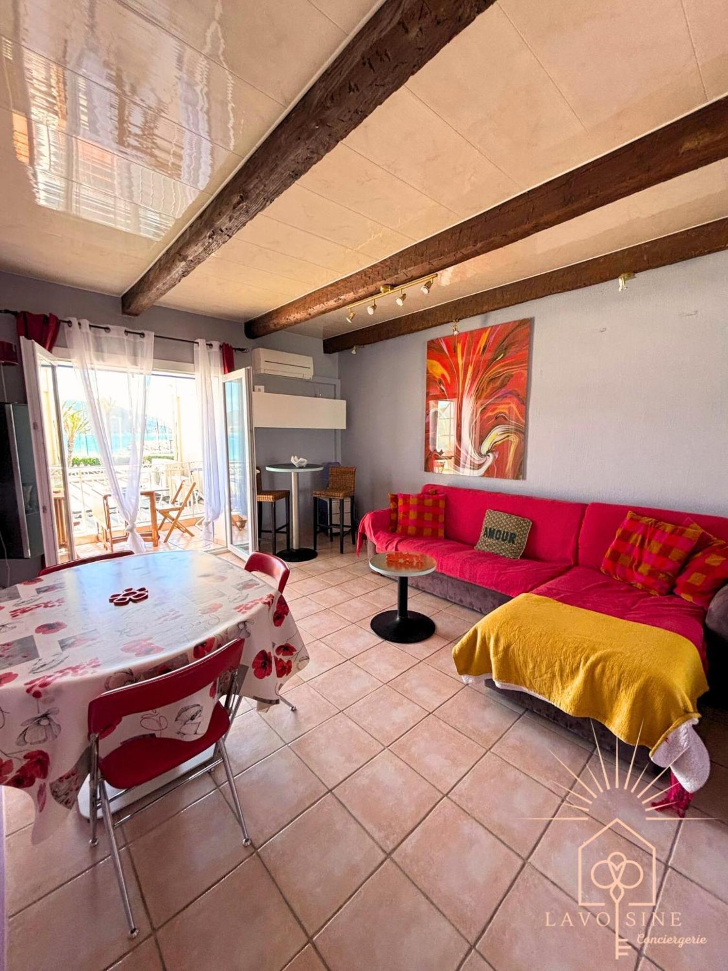 Les Pieds Dans L'Eau Apartment Saint-Cyr-sur-Mer Ngoại thất bức ảnh
